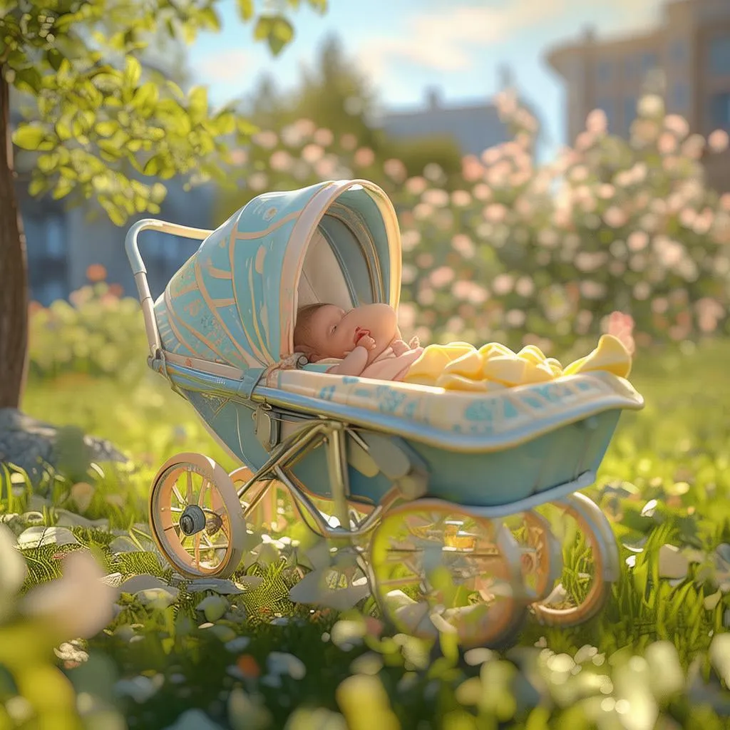 告别拥挤，拥抱宽敞！加大加深婴儿车，为宝宝成长护航