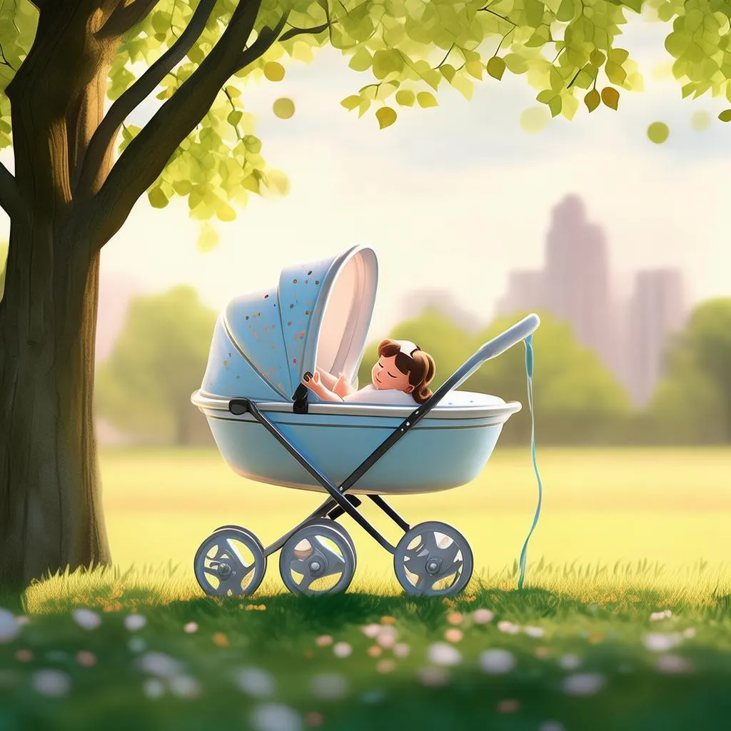 阿尔法婴儿车拍照，打造宝宝专属成长纪念册