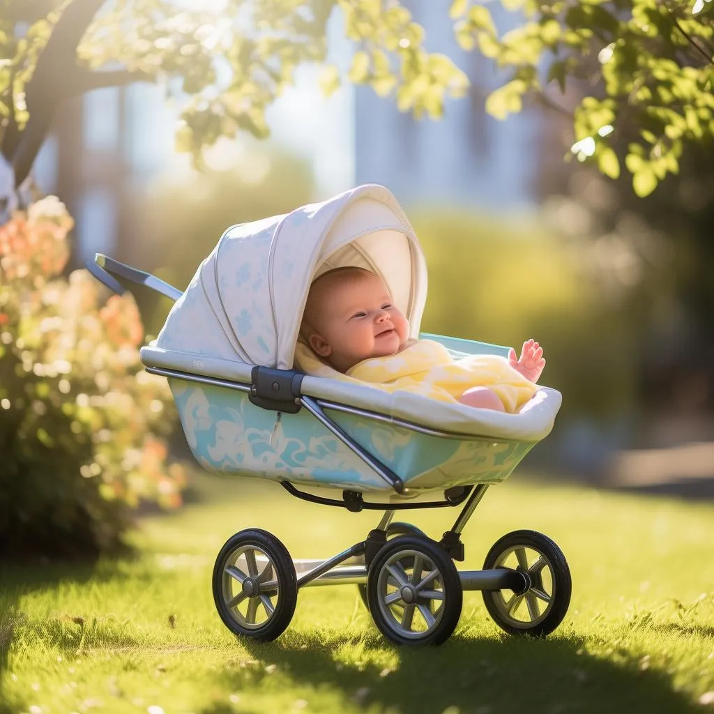 轻松出行，爱宝相伴——揭秘这款便宜又轻便的婴儿车