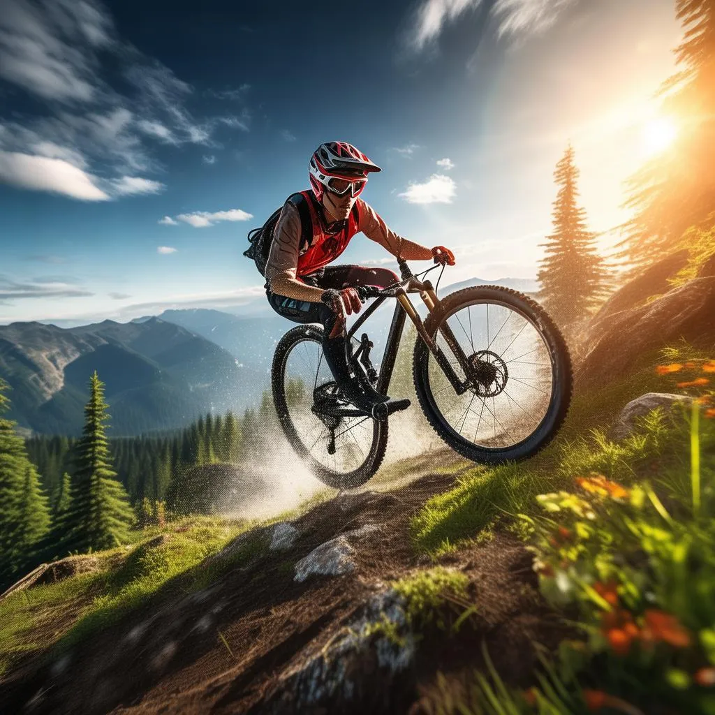 永久竞速山地车：速度与激情的完美结合，你的山地骑行新选择！