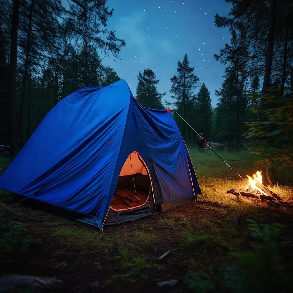 重庆自带帐篷露营基地，开启你的户外探险之旅！