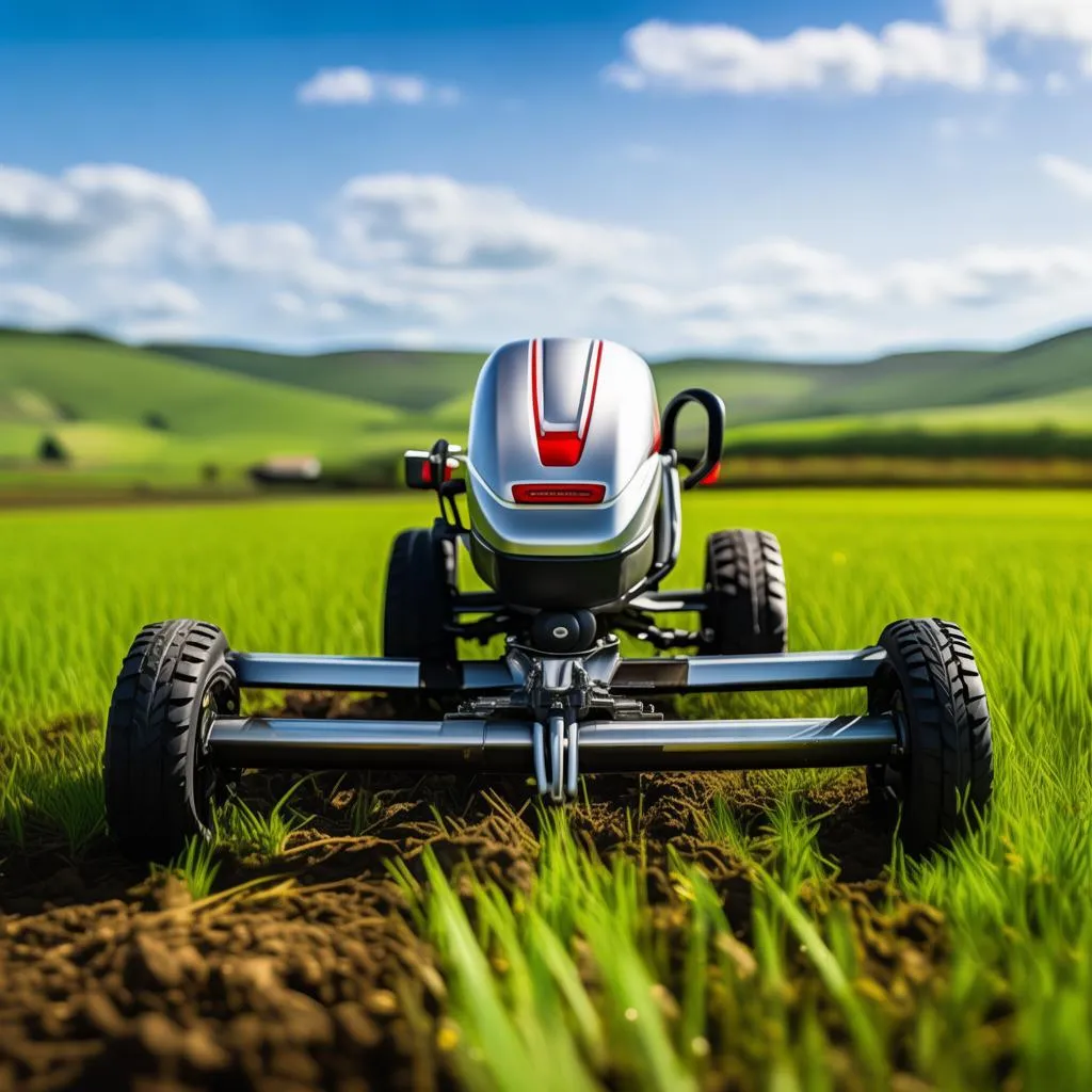 微耕机变挖坑神器：轻松打造完美花坛，园艺达人必备利器！