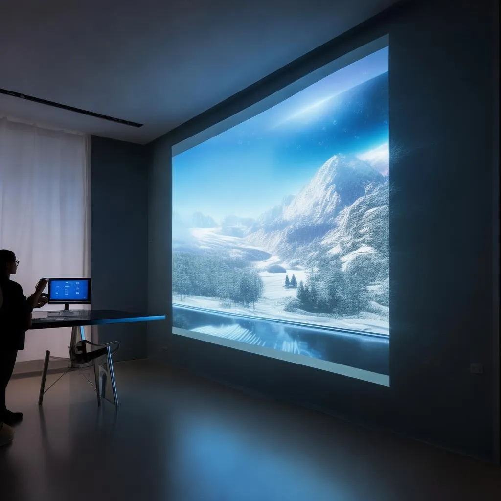 日立投影仪：打造家庭影院，尽享高清视界