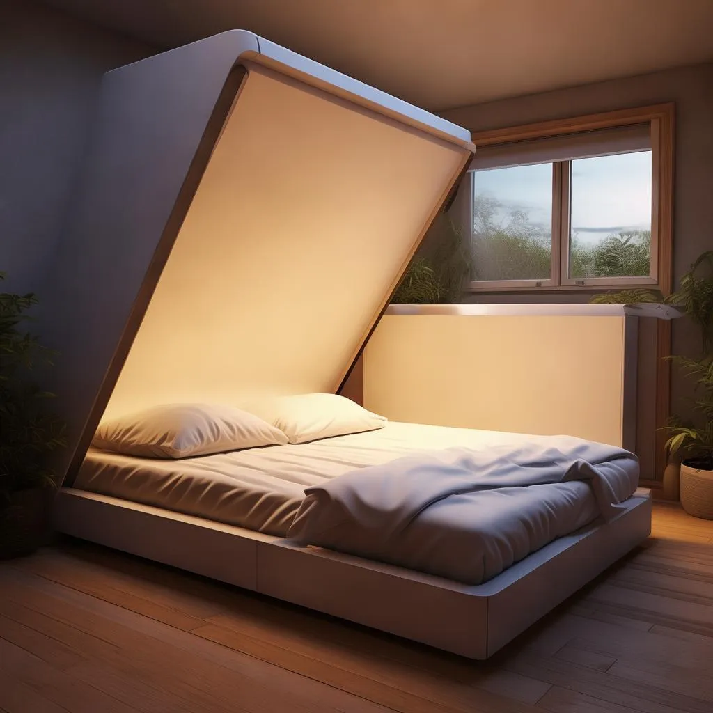 阳台生活新主张：折叠床椅子，一物多用，打造舒适休闲空间