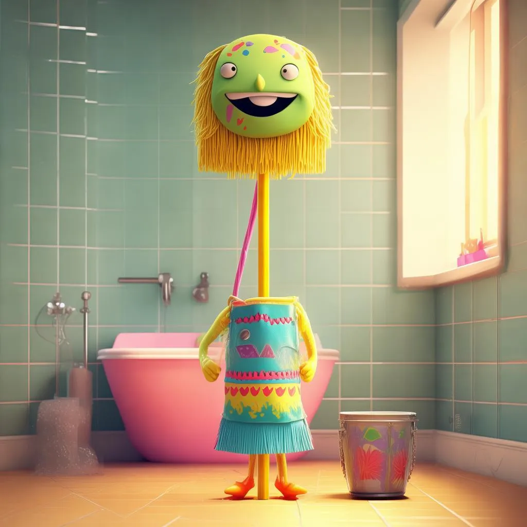 告别家务繁琐拓扑步步高旋转拖把助你轻松清洁