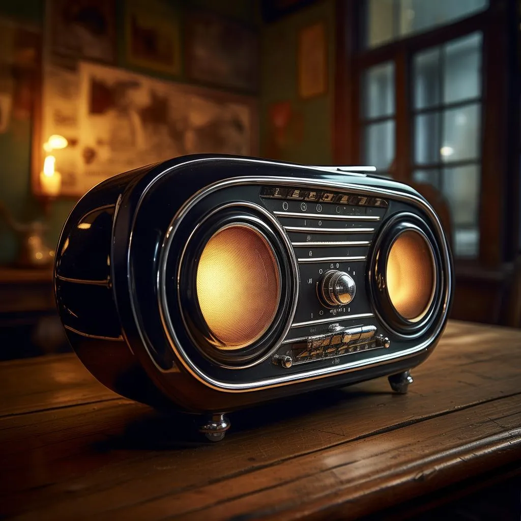 告别噪音干扰，尽享清新好音质——爰迪收音机，你的私人音乐宝盒