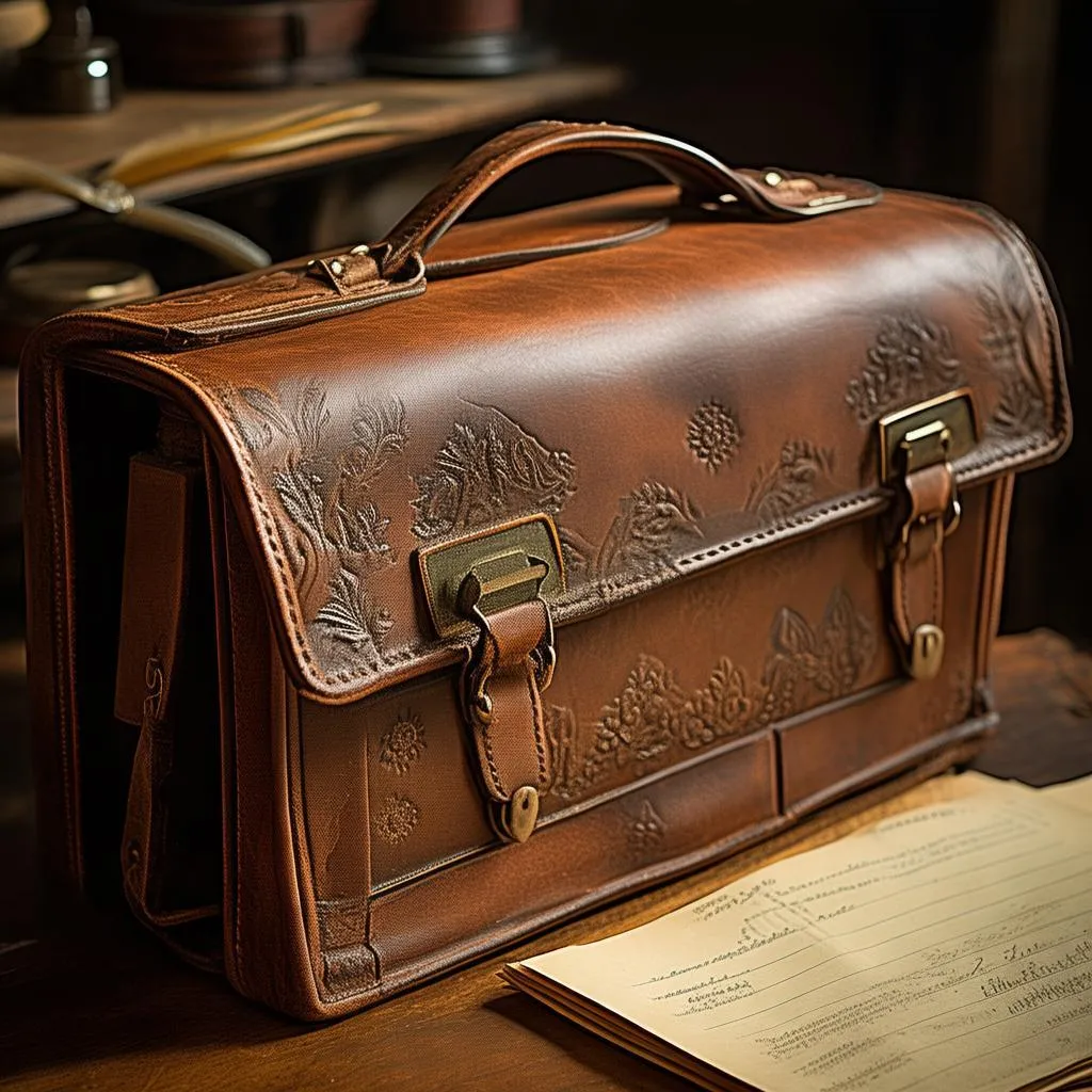 告别桌面凌乱！这款桌子收纳文件袋，让你的工作生活焕然一新