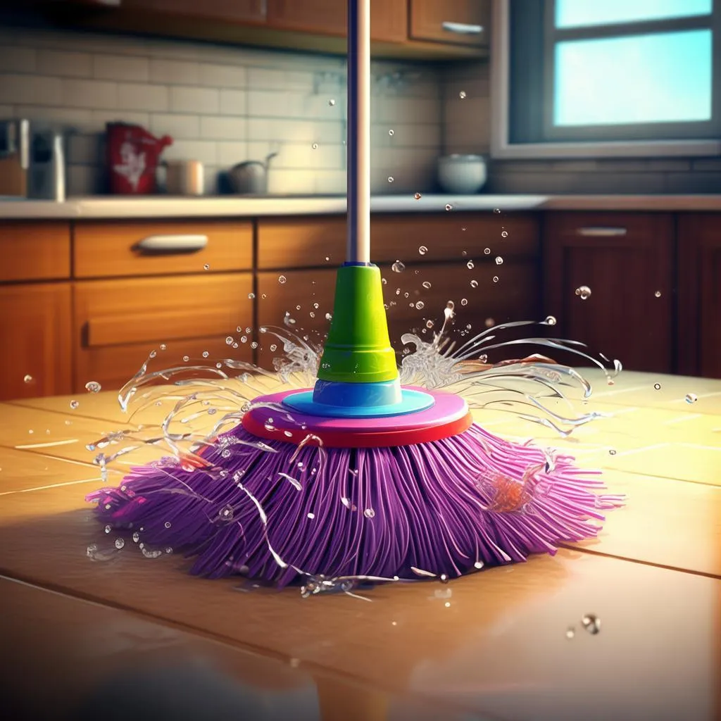 告别繁琐，轻松清洁——旋转式拖把杆安装指南，让你轻松拥有干净的家