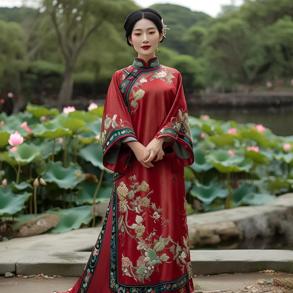 旗袍洛丽塔，穿越时空的优雅邂逅