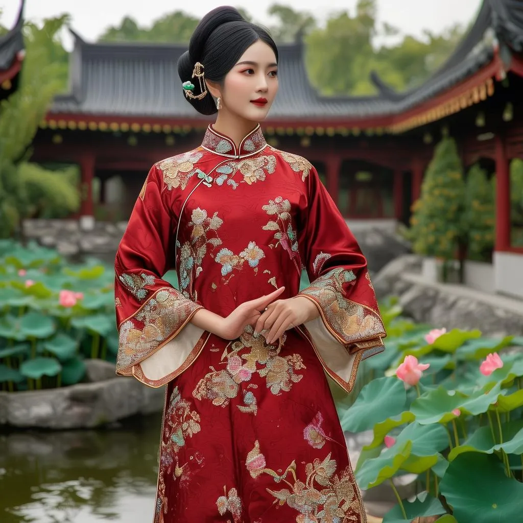 旗袍吊坠：传承千年文化的五重寓意，让美丽与智慧并存