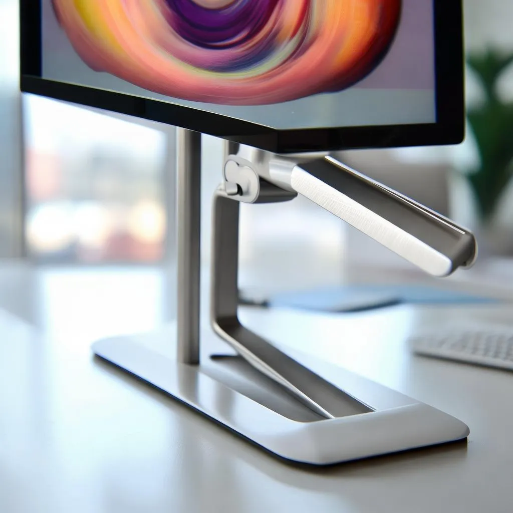 告别桌面杂乱！i2369v显示器支架，打造高效工作环境