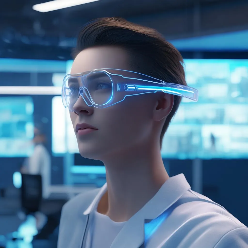 告别手机蓝光伤害，依视路智能防蓝光眼镜，你的护眼神器！