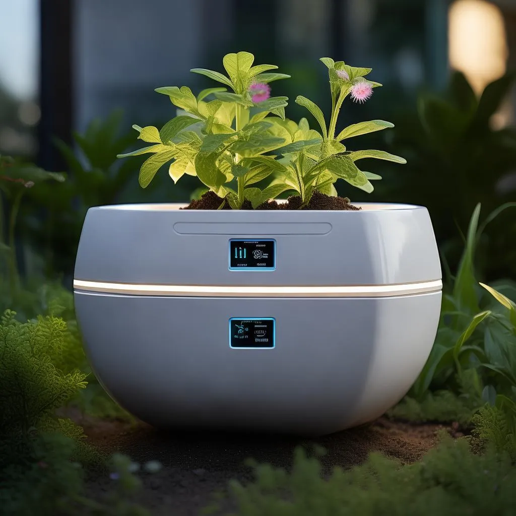 告别单调，让绘画智能花盆为你的生活添彩