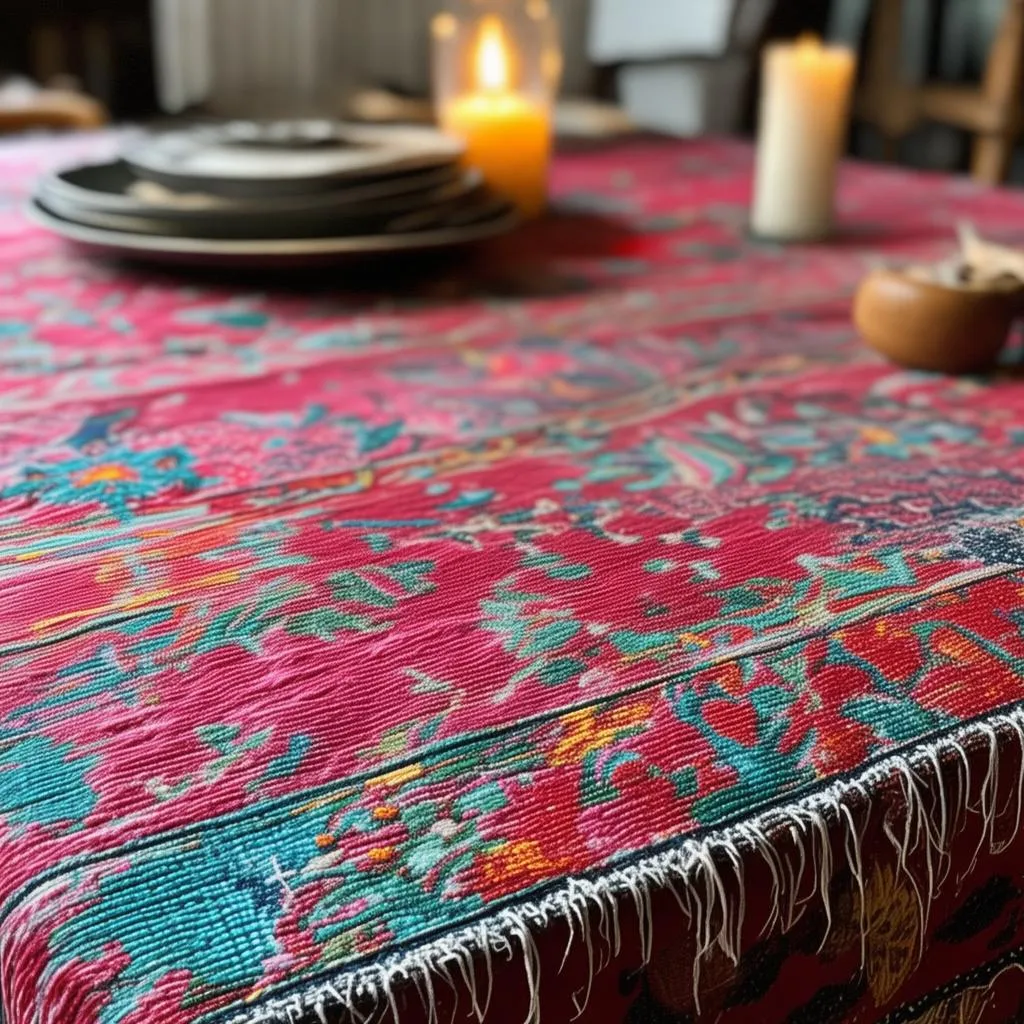 揭秘军用桌布背后的故事：老外手工制作，实用又环保