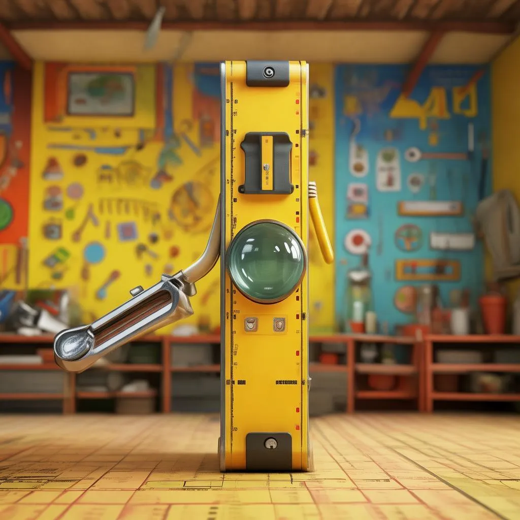 揭秘绿色液体奥秘：这款水平仪让你精准测量不再难