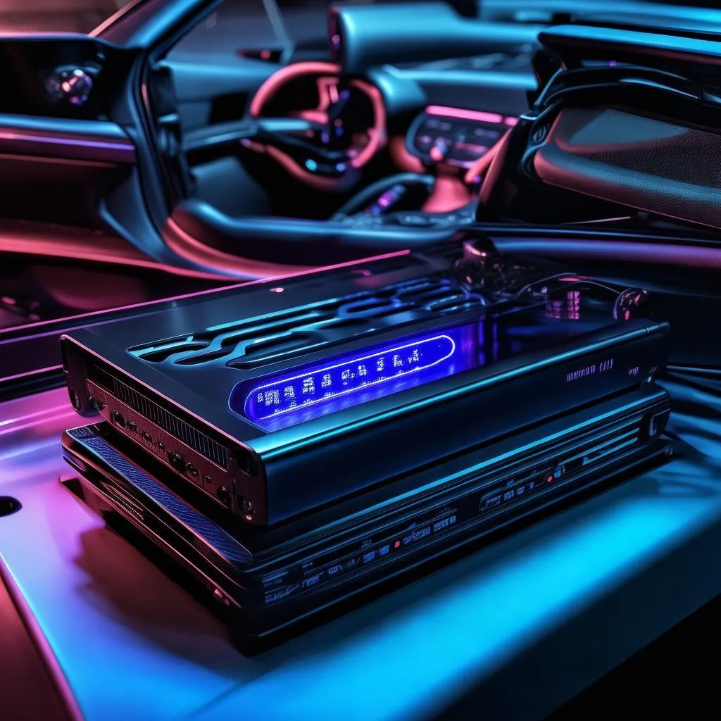 汽车音乐升级必备！AE400汽车功放，音质飞跃新境界