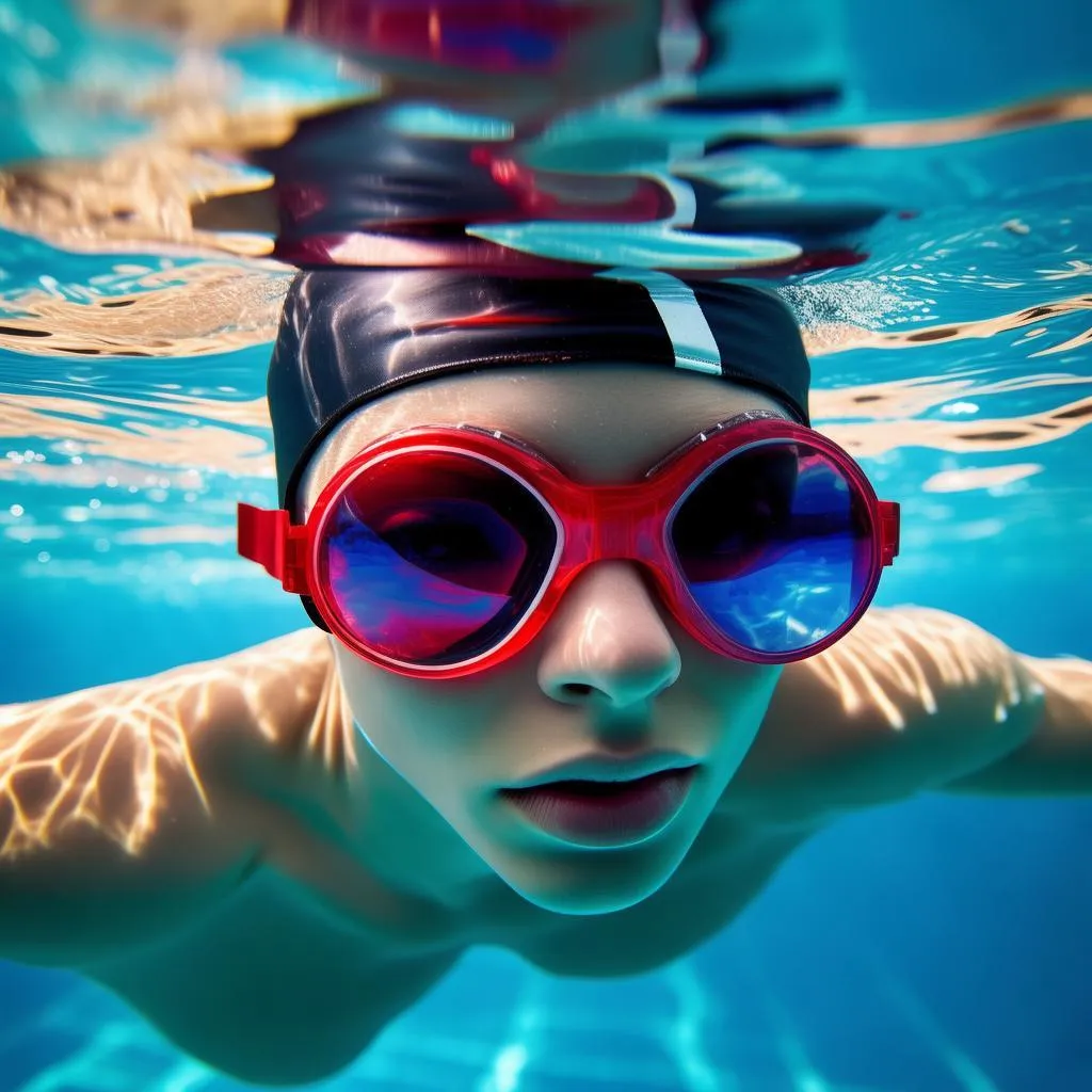 揭秘成人玻璃泳镜：安全可靠，畅游无忧