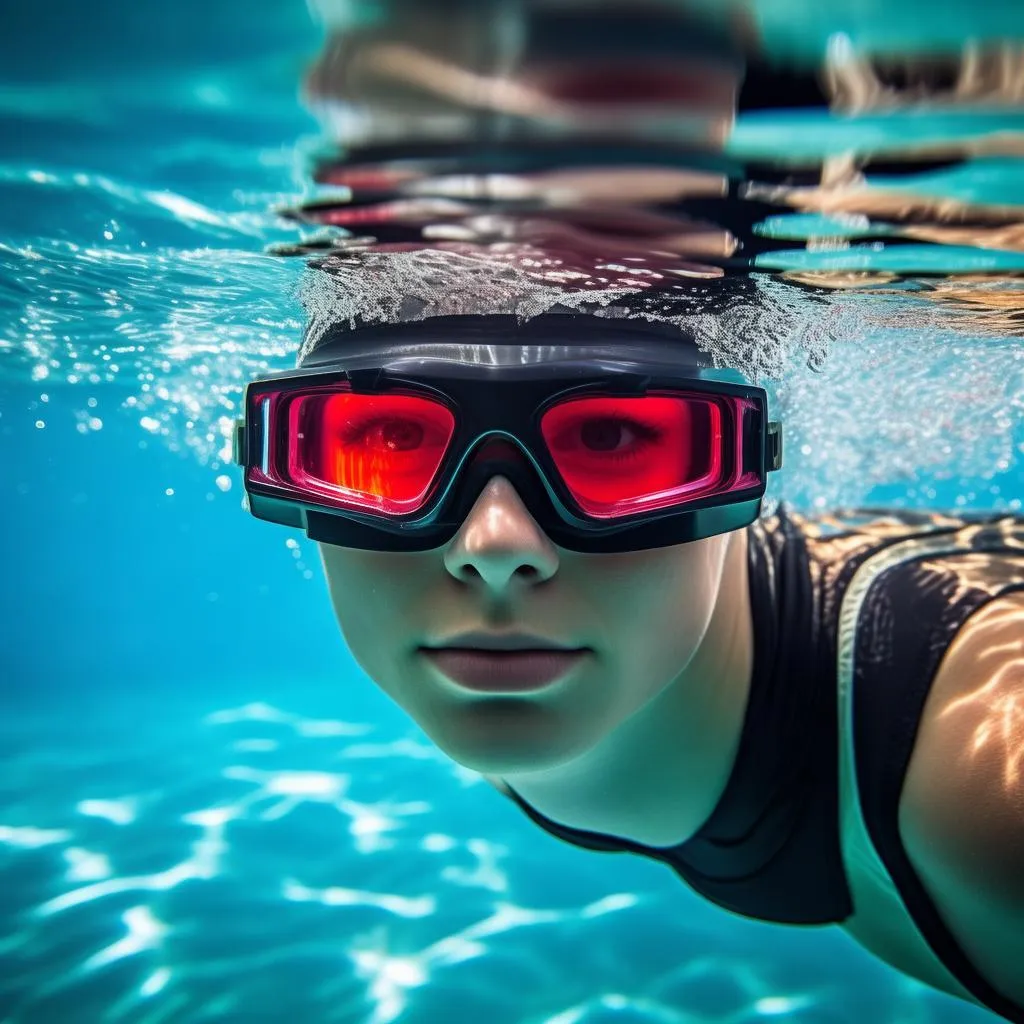 告别游泳后的尴尬眼袋，这款泳镜眼袋神器让你轻松应对！