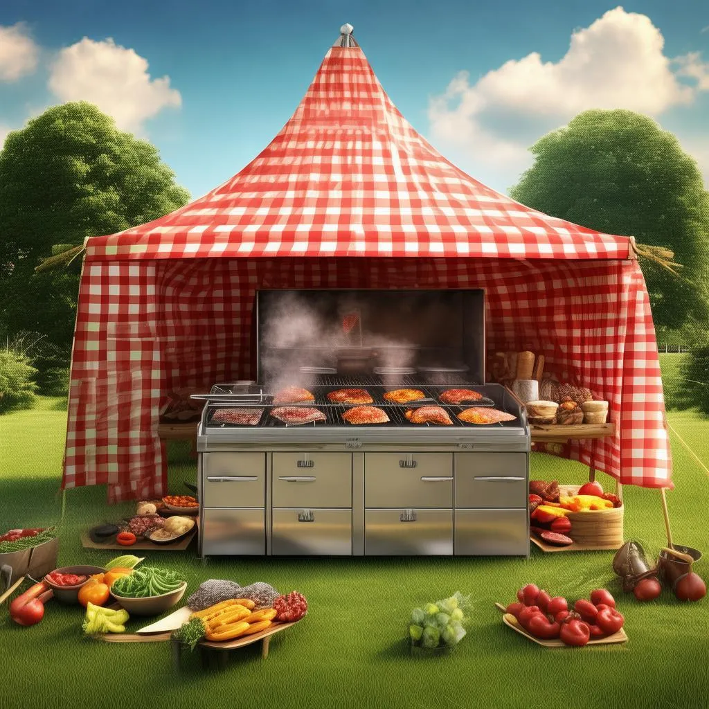 烧烤达人必备！烧烤架子租赁，告别传统烧烤的烦恼