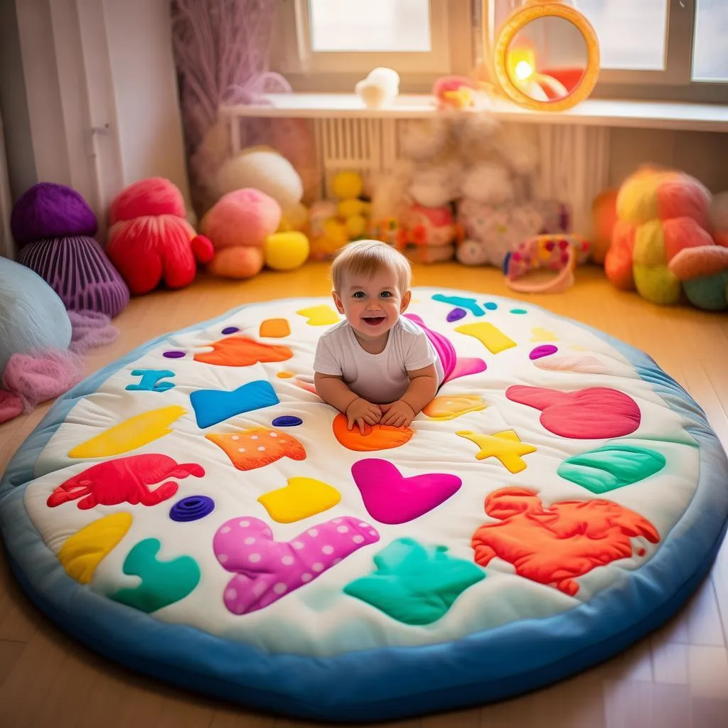 迪士尼宝宝爬行垫，宝宝成长必备，安全温馨的童年回忆！