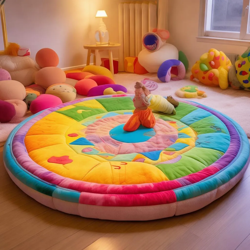 宝宝成长必备！卧室地垫爬行垫，呵护宝宝每一步