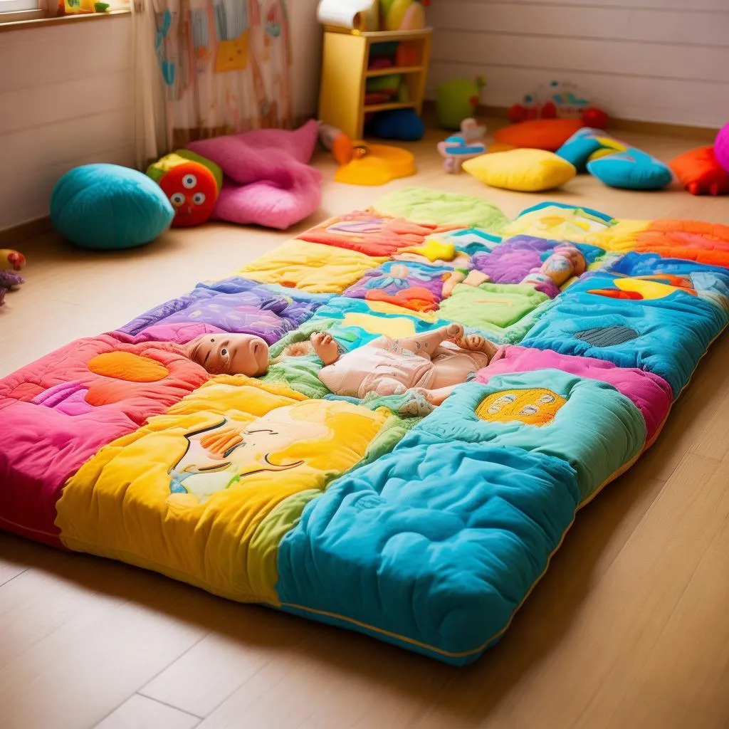 宝宝成长必备：PU爬行垫，安全又舒适，妈妈们的首选！