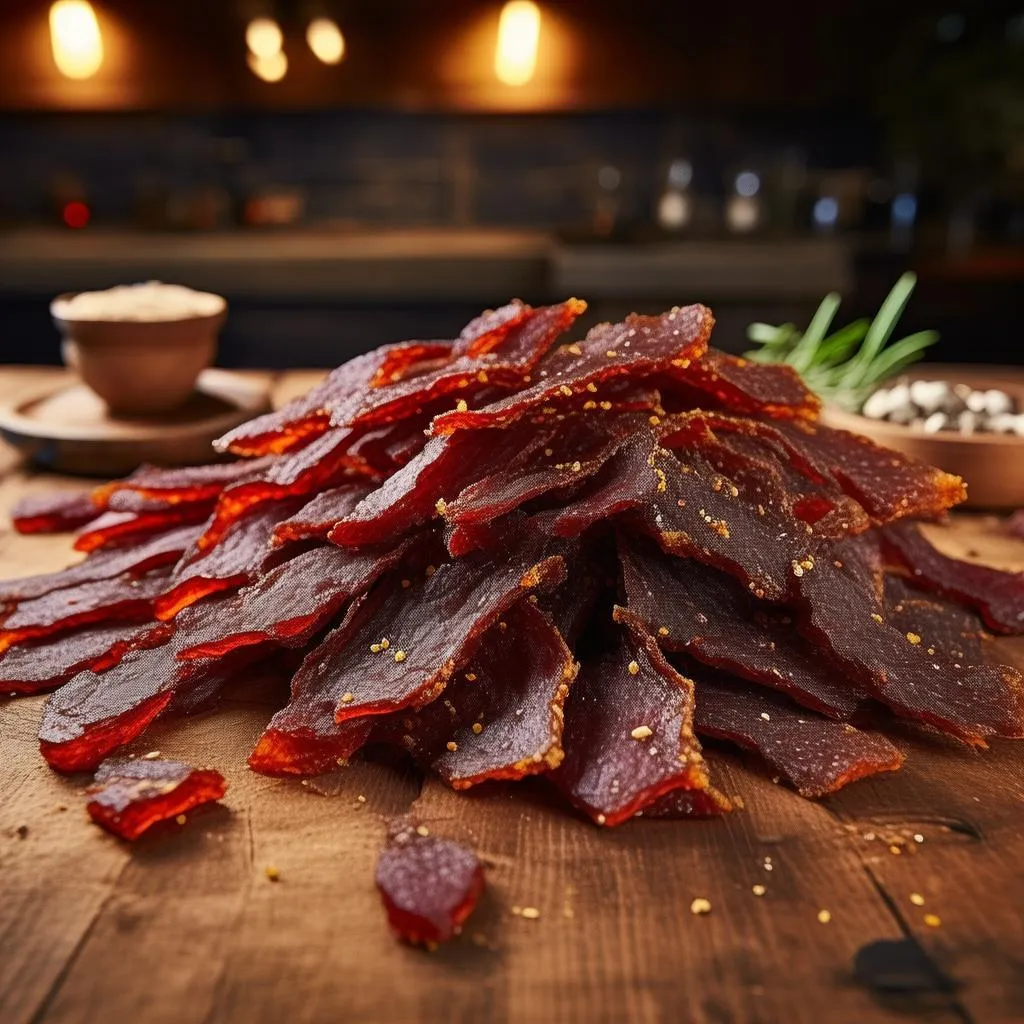 揭秘广安牛肉干骗局：如何辨别真伪，守护你的味蕾