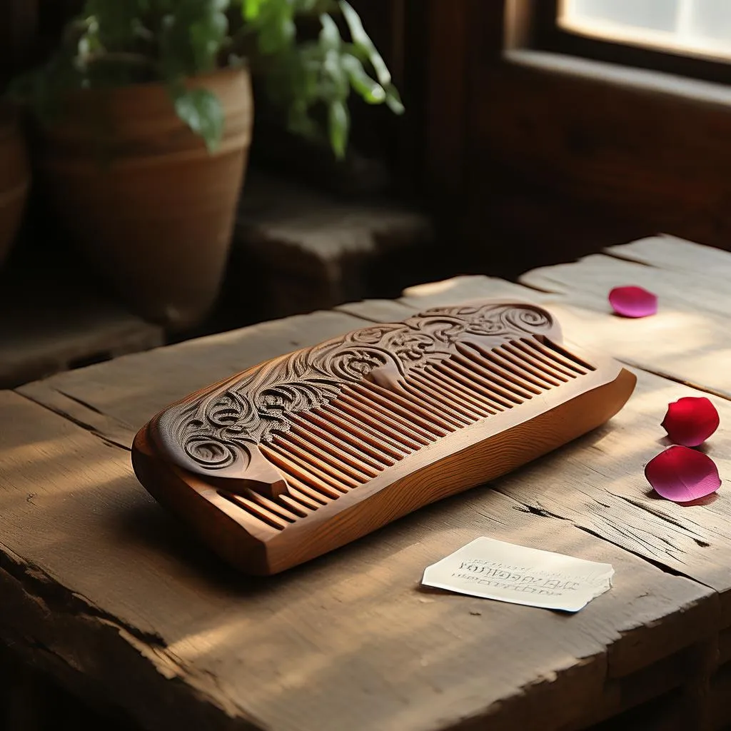 告别脱发，从拥有一把好梳子开始——牛角梳十件，你的发质守护者