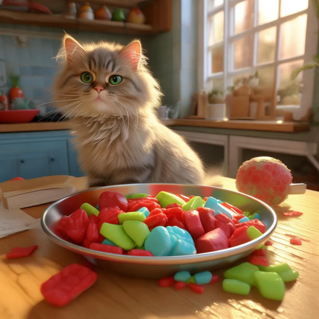 希宝舔食猫粮：猫咪美食新主张，养宠生活更美好！