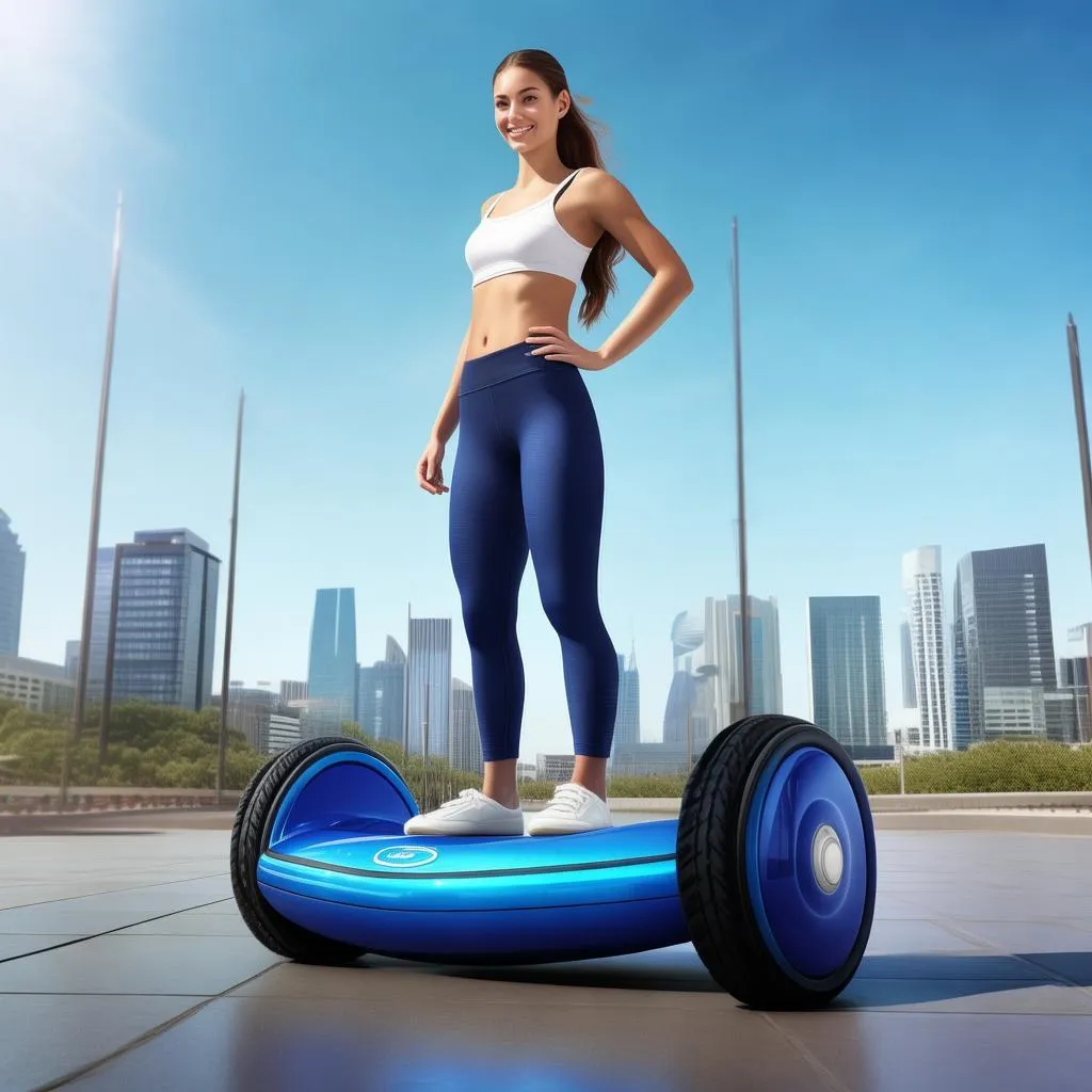 告别摇摇晃晃！这款自动平衡电动车，让你的出行更轻松、更安全