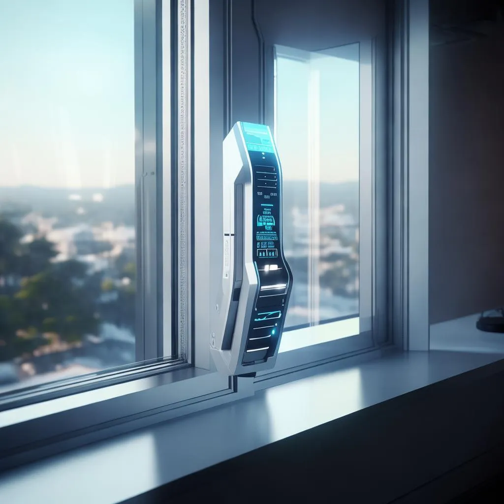 告别手摇烦恼，一触即达！智能电动开窗器，开启生活新篇章