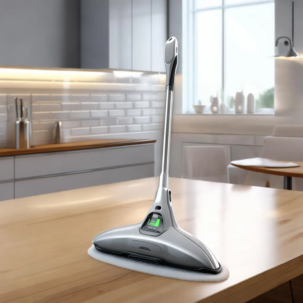 告别拖把烦恼，电动拖把头清洗视频揭秘！轻松清洁，告别家务苦海