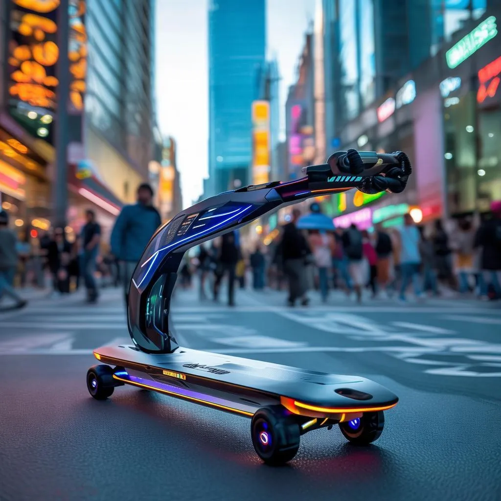 小熊电动滑板车：轻松出行，时尚生活新选择