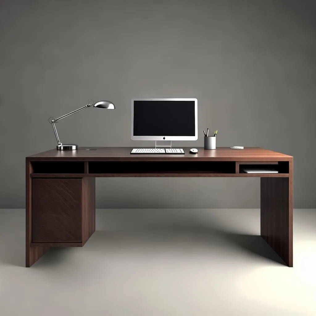 打造高效工作空间：揭秘这款多功能电脑桌的五大亮点