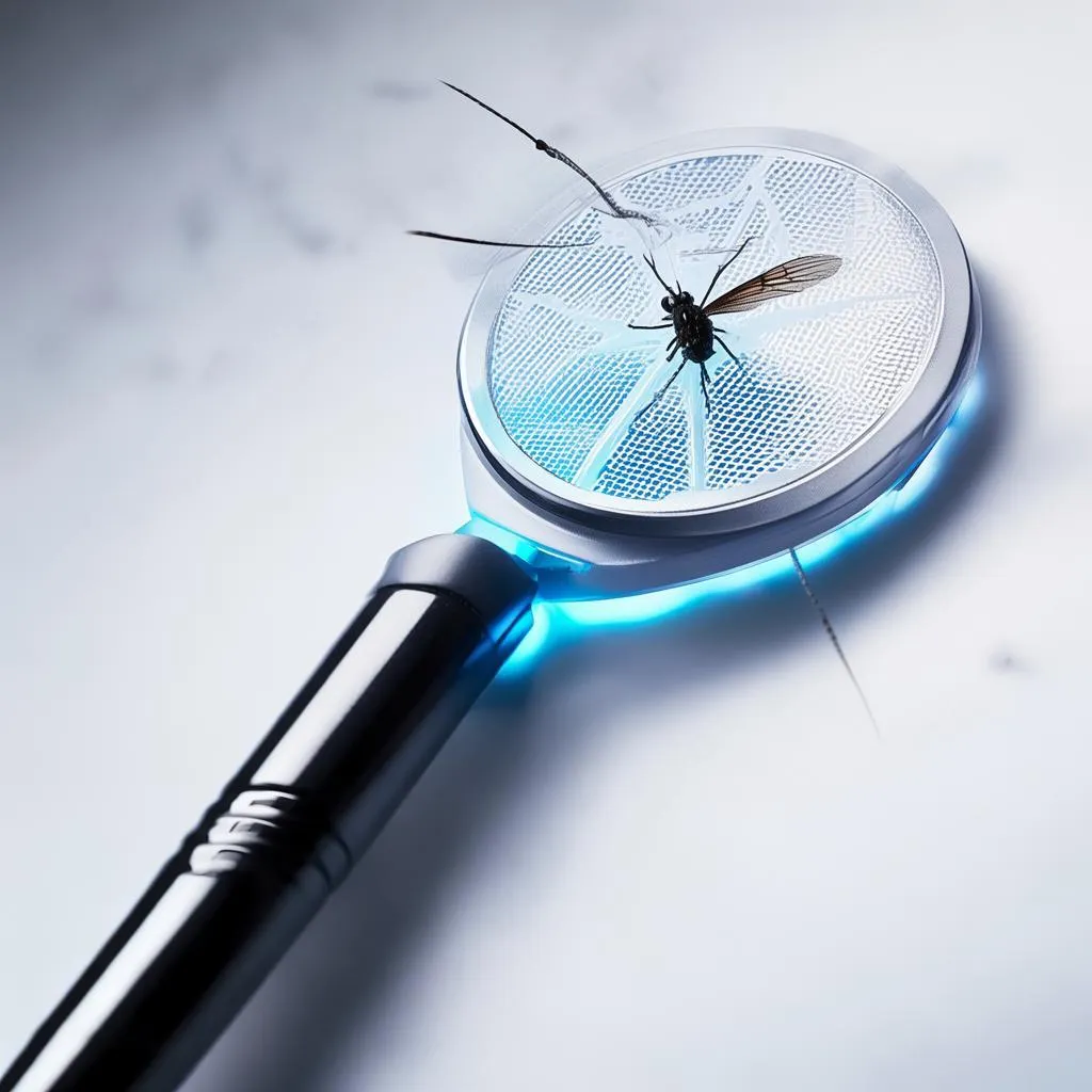 告别蚊虫侵扰电蚊拍五倍压让你安心入睡