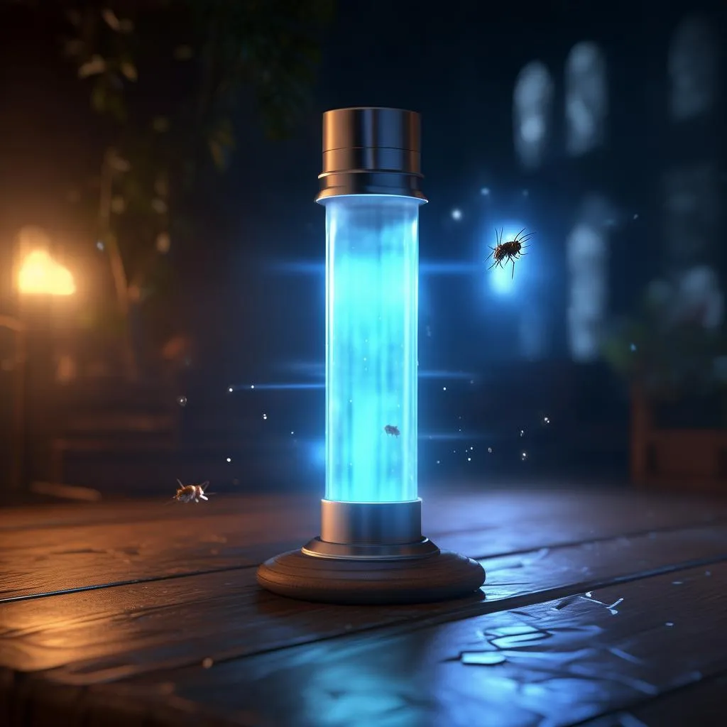 告别夏夜蚊虫侵扰，电蚊香灯亮开启，轻松驱蚊新体验！