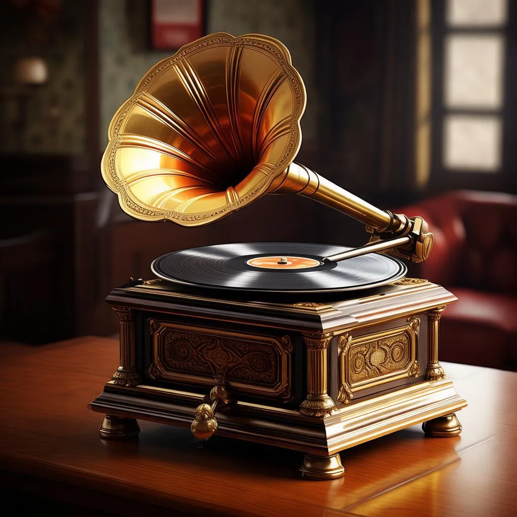 意大利风情，经典再现——揭秘这款留声机的独特魅力