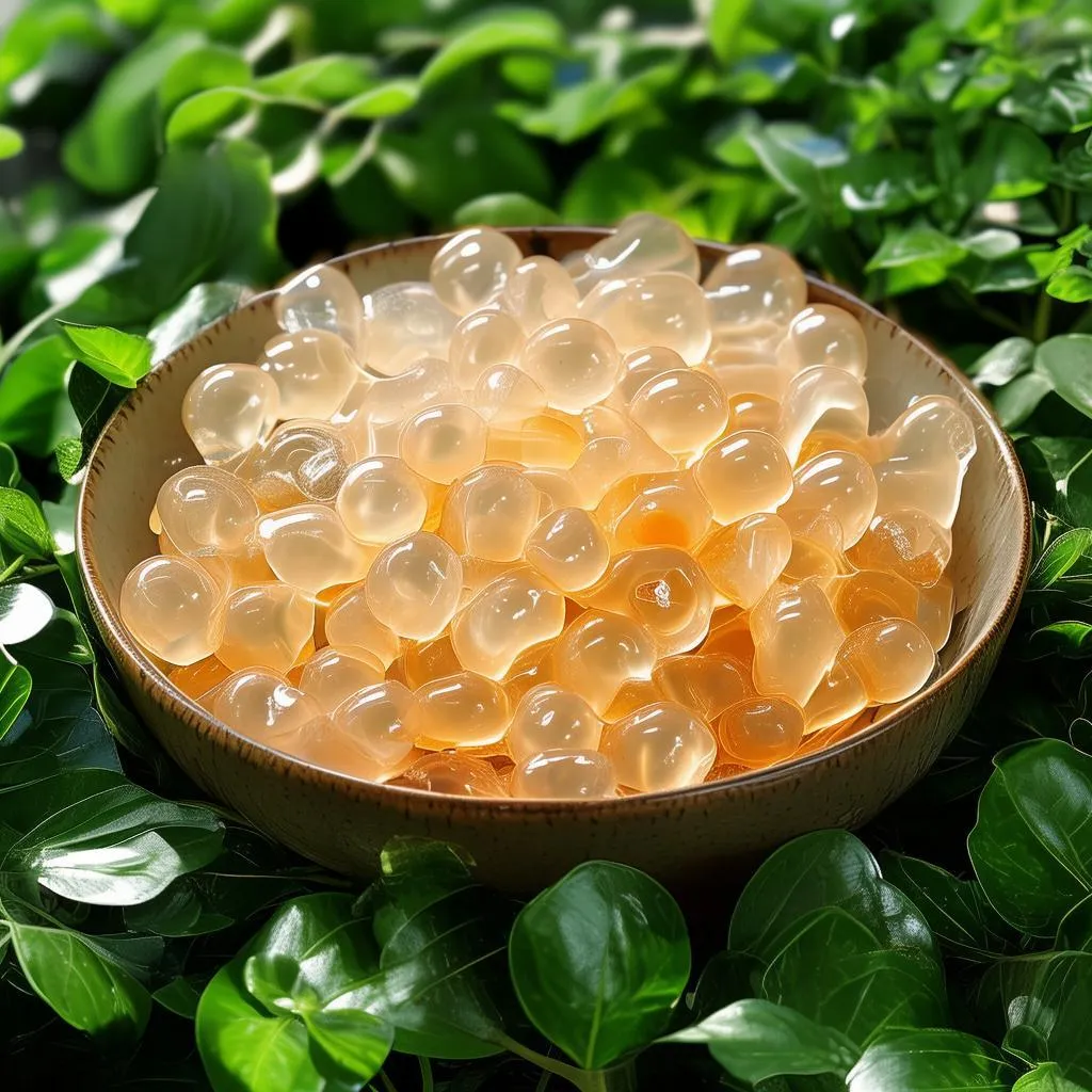 一锅双宝，皂角米与大米完美搭配，营养早餐新选择！