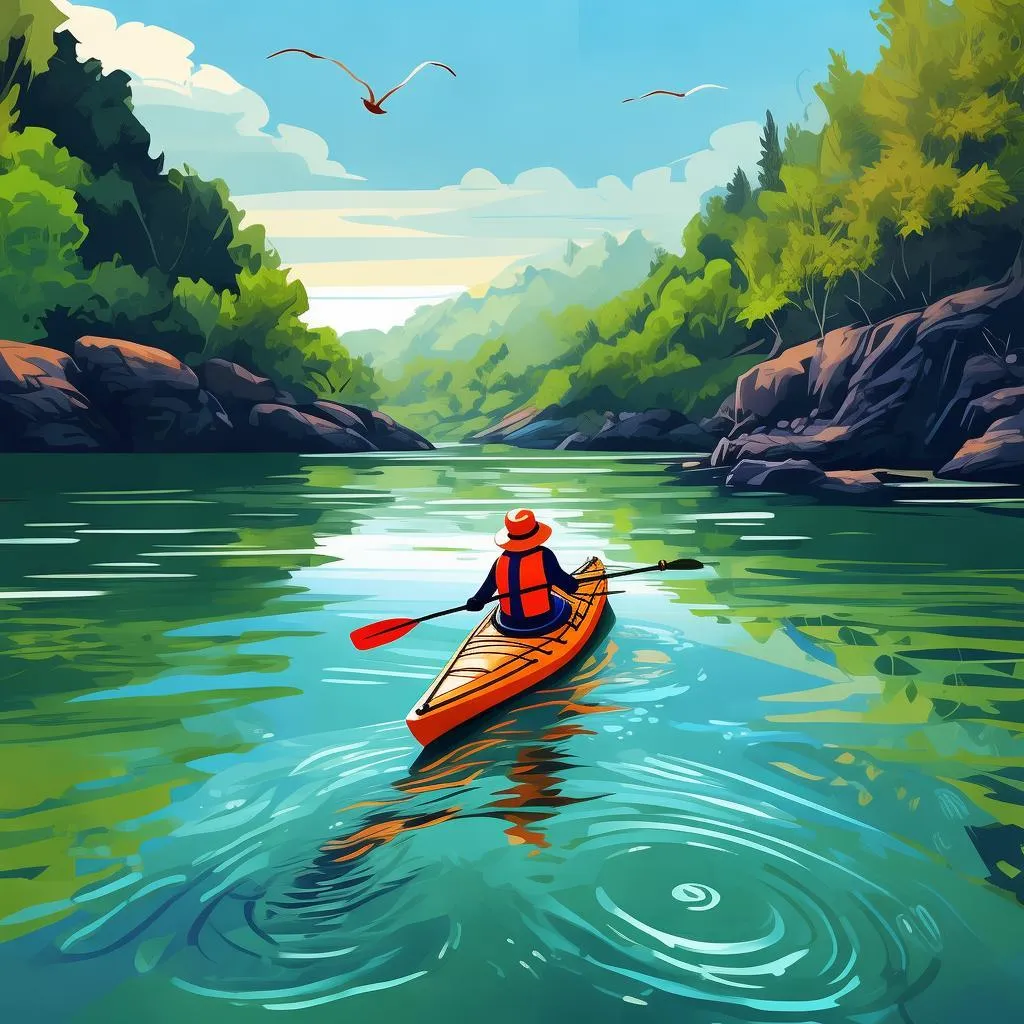 自制皮划艇桨：打造个性化水上运动装备，尽享户外探险乐趣