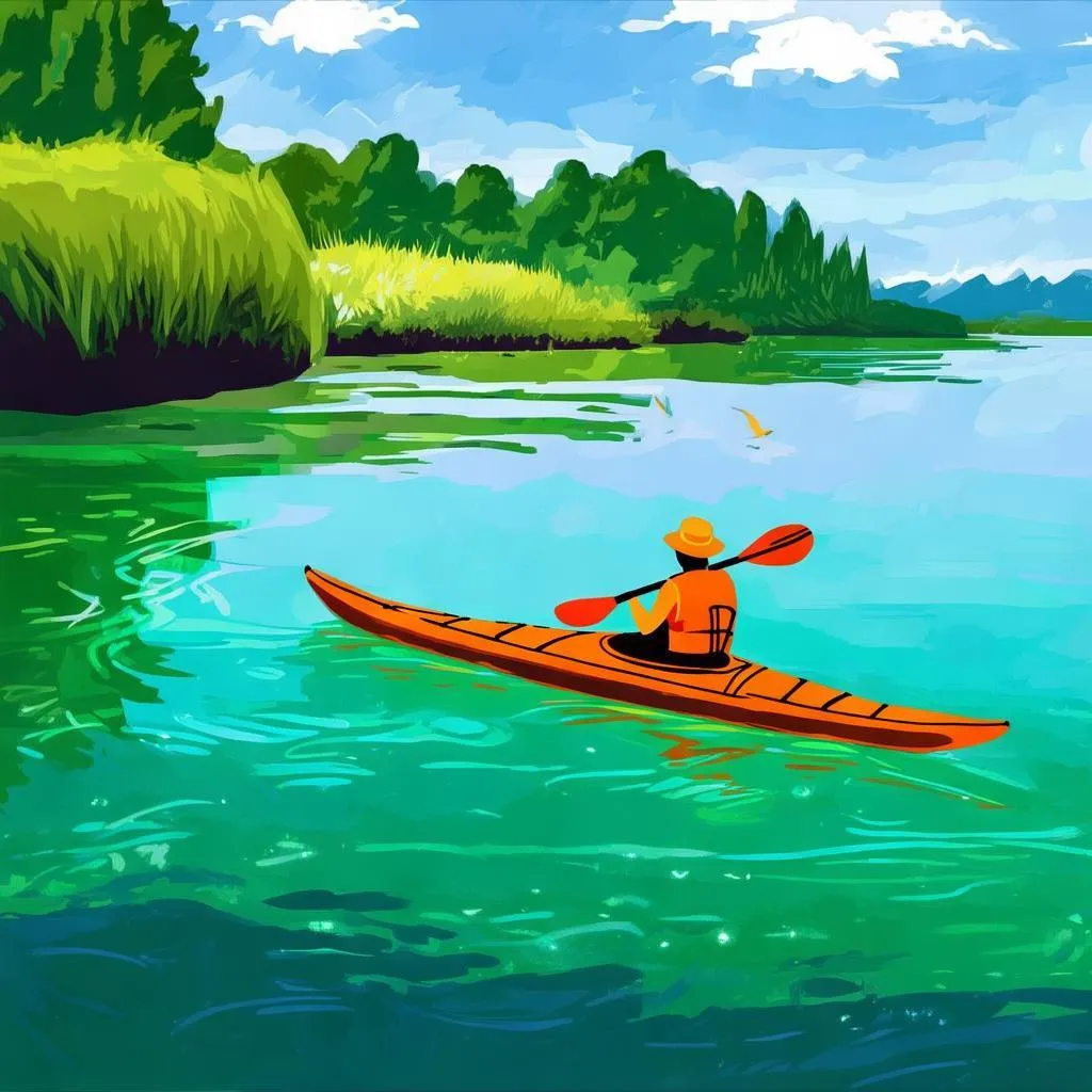 无人机航拍皮划艇，解锁水上运动新视角