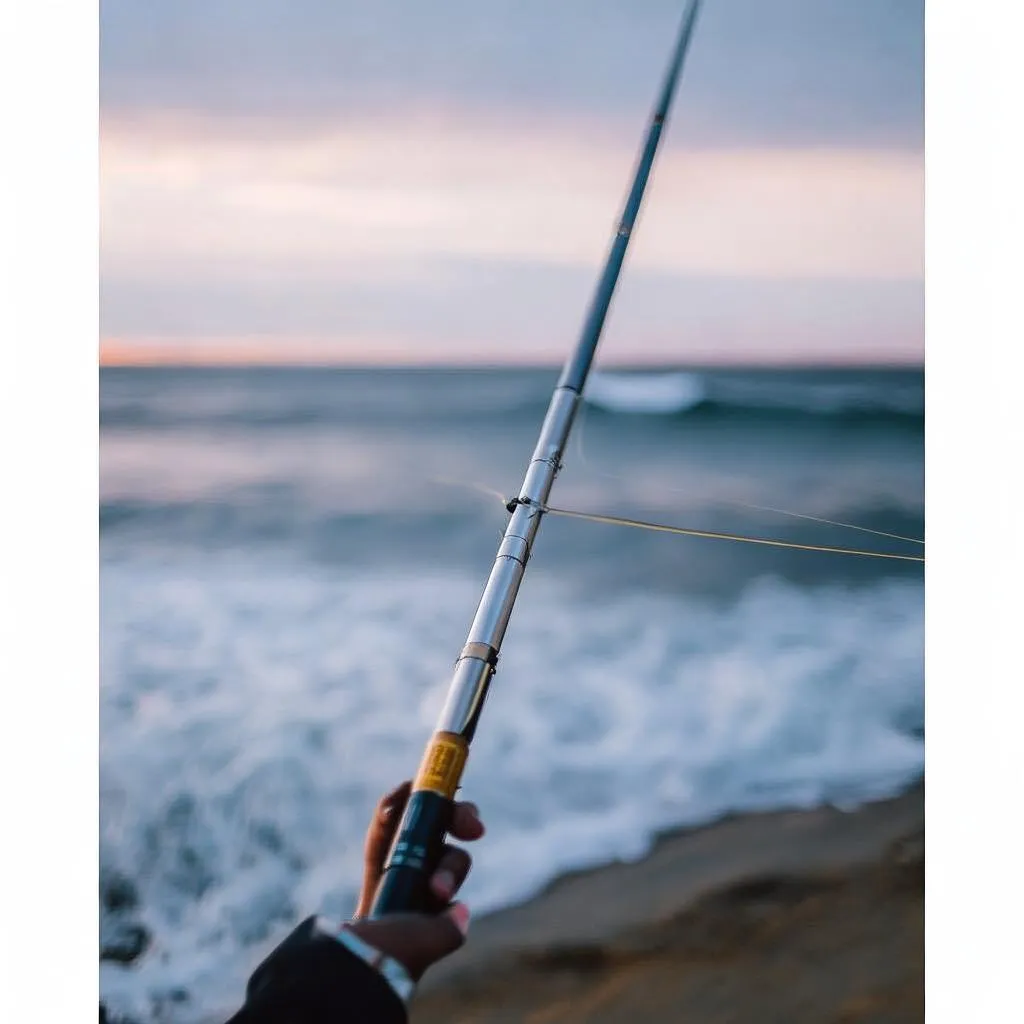 揭秘矶钓爱好者必备神器：如何正确绷住矶钓竿，轻松征服深海巨物