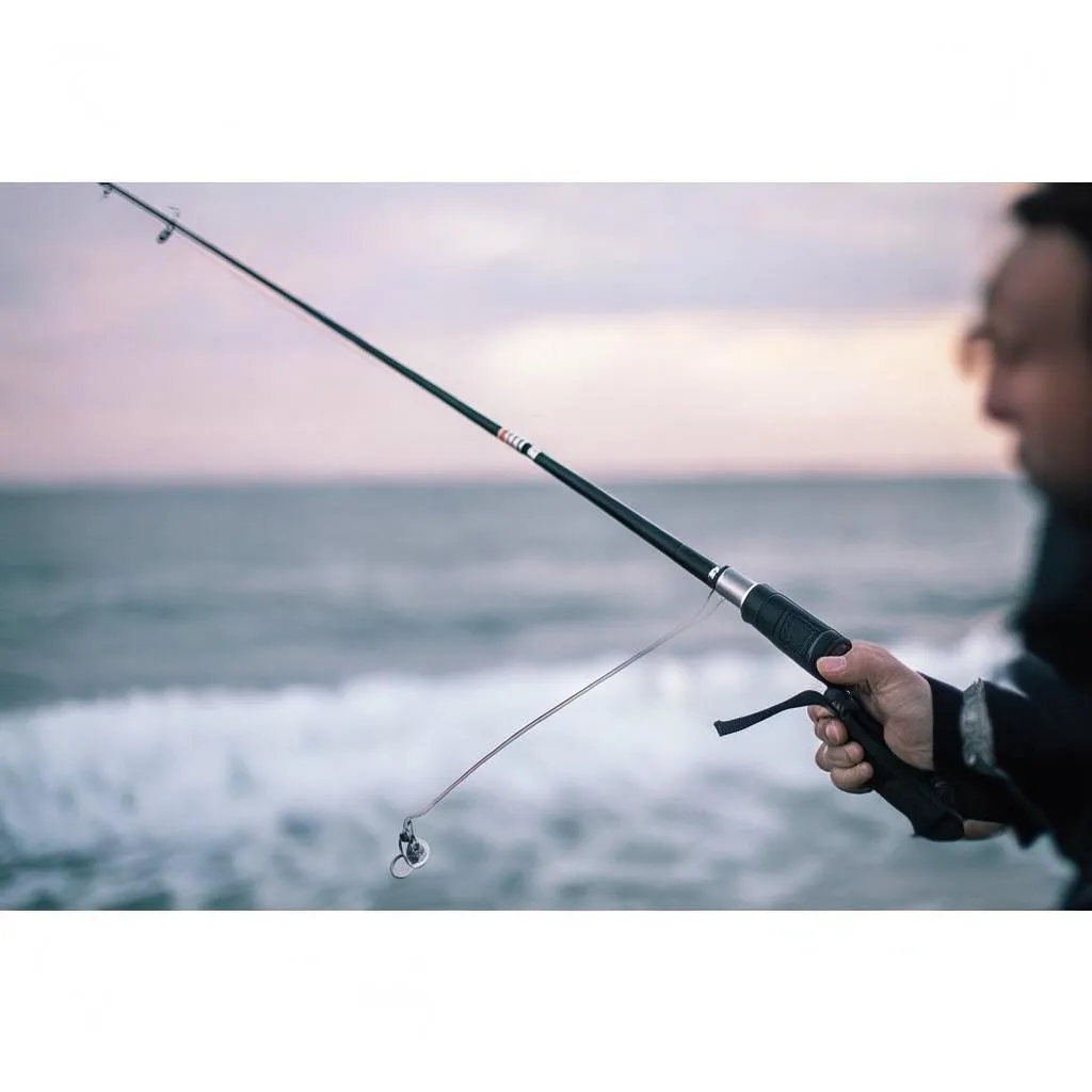 揭秘矶钓竿钓鱼摆放角度的黄金法则，轻松钓获大鱼！