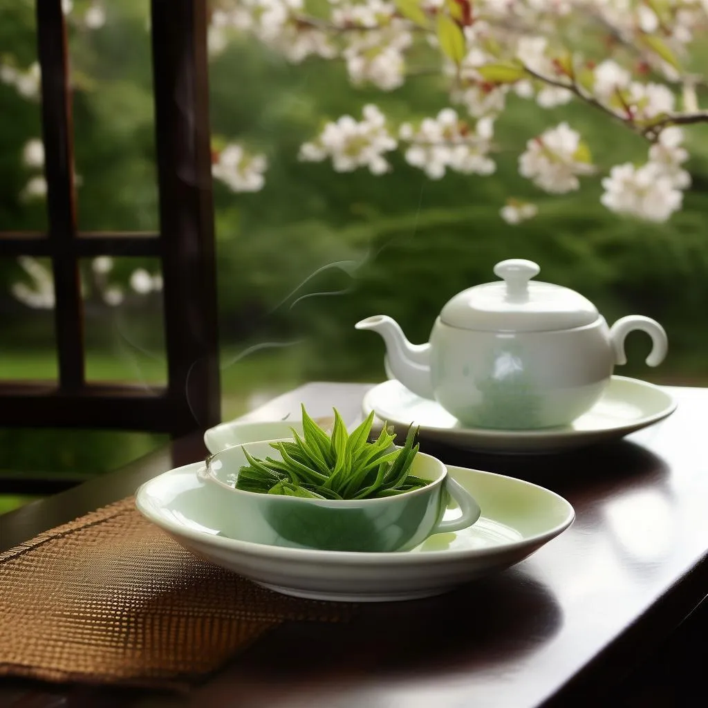 碧螺春茶渣漂浮之谜：揭秘高品质绿茶的独特魅力