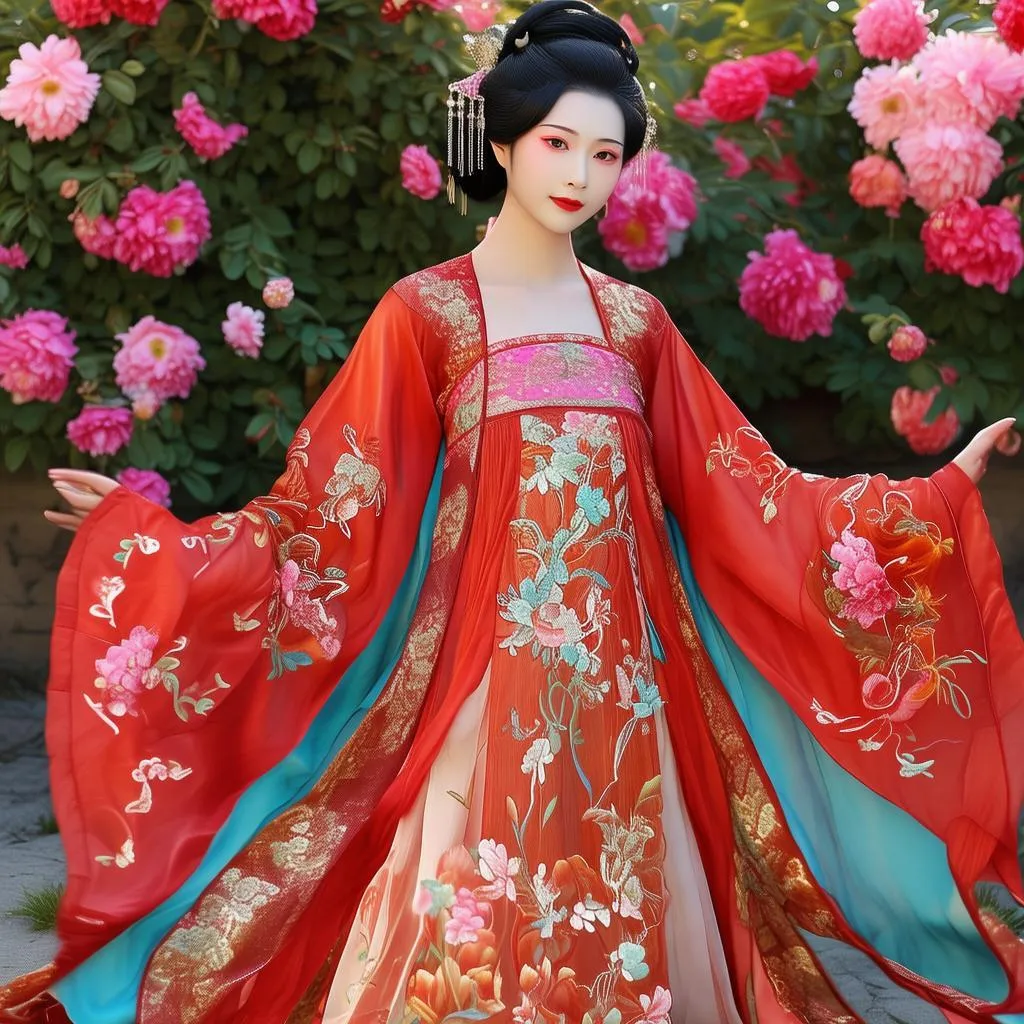 秀禾服盘发短发复古风，穿越时空的美学之旅