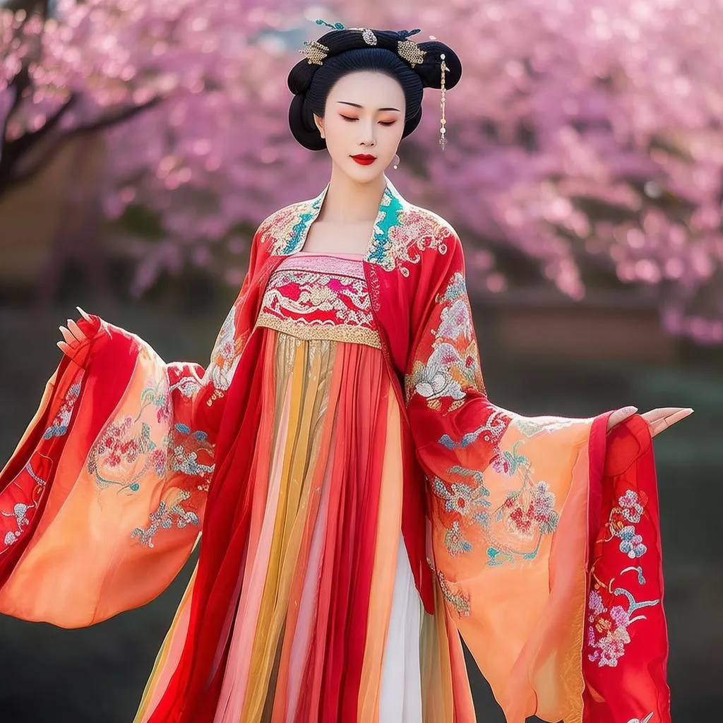 秀禾服缠花造型，穿越时空的美丽传承