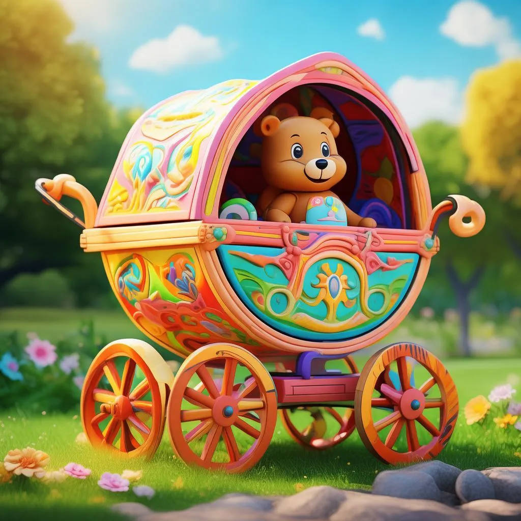 告别繁琐！这款婴儿多功能童车，让你轻松育儿，享受生活！