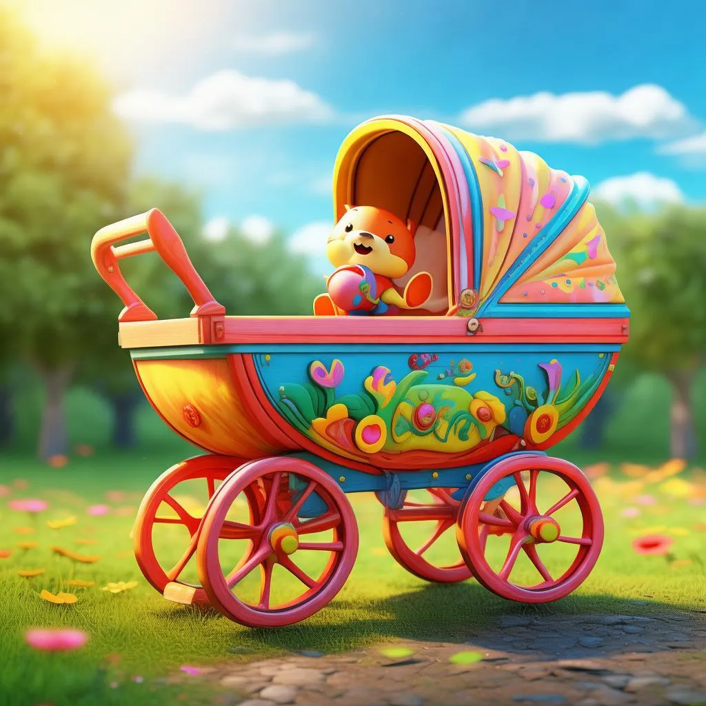 米易儿童车：安全与舒适并重的育儿利器，宝宝出行新选择！