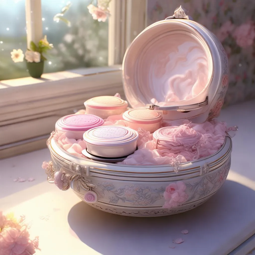 一抹亮泽，持久遮瑕——伊丽莎白雅顿粉饼深度测评，让你告别暗沉，焕发自信光彩