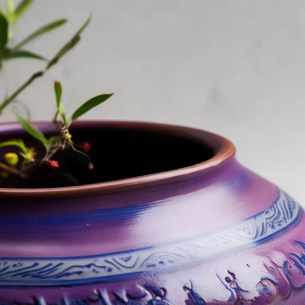 陈满帝紫砂花盆：品味生活，从一盆好花开始