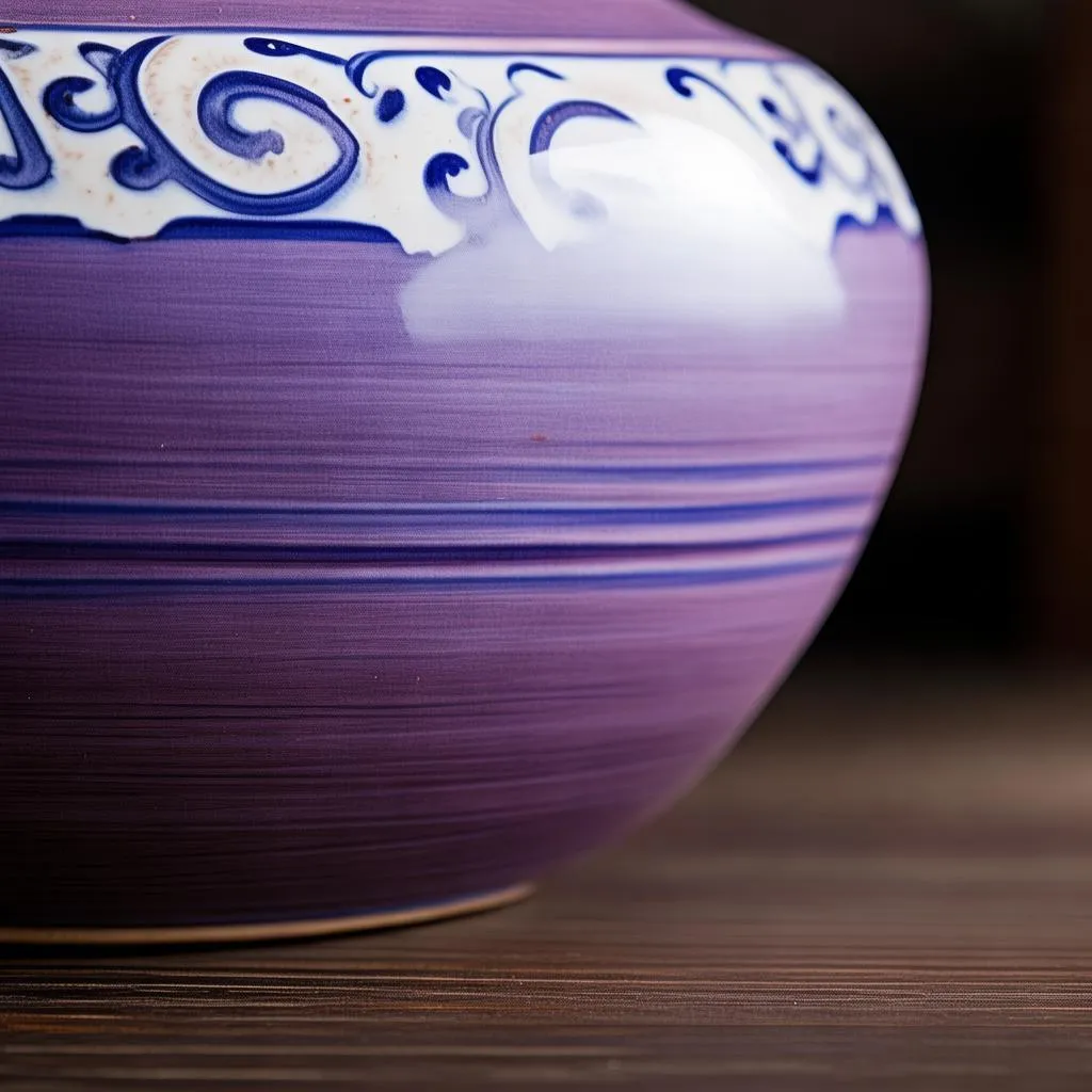 紫砂花盆泉人刻：匠心独运，品味生活之选